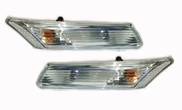 Clear Side Marker Light Set (997) : Suncoast Porsche Parts